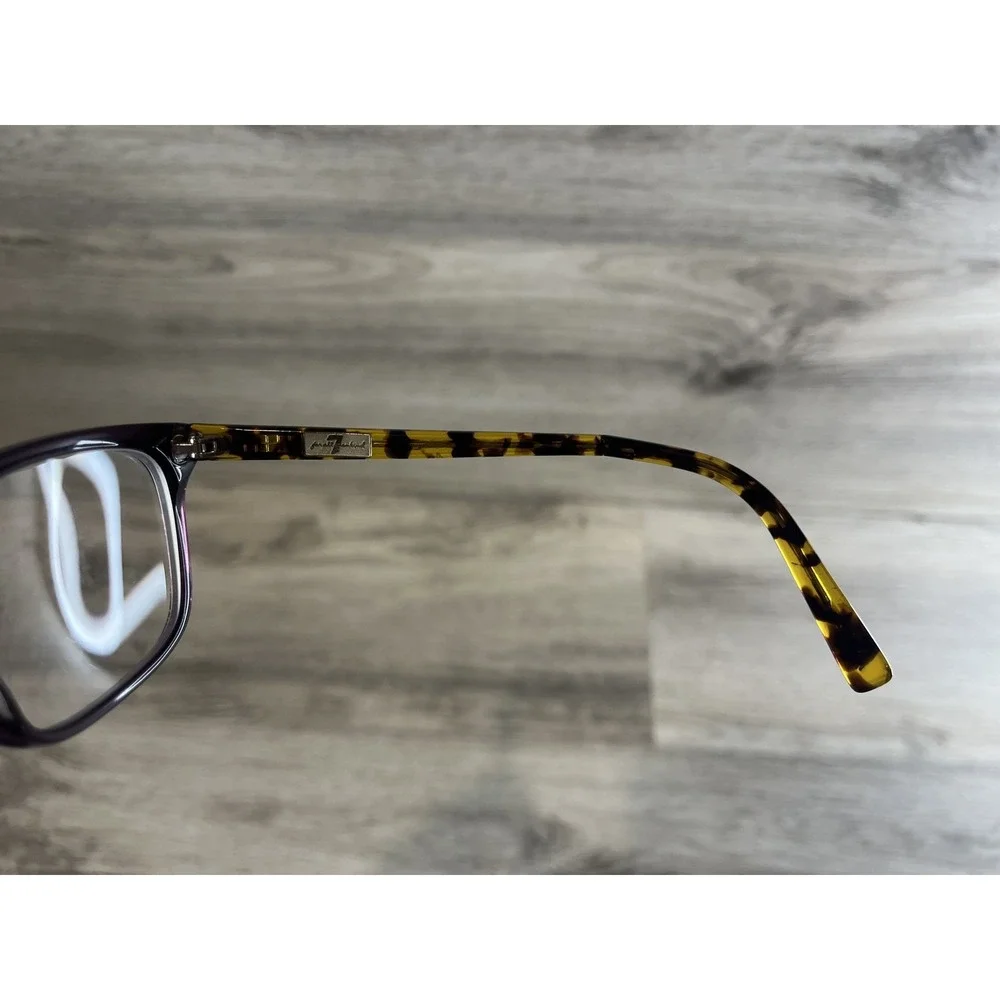 7 for all Mankind PURCR 776 Purple Rectangle‎ Womens Eyeglasses Frames Only 52mm